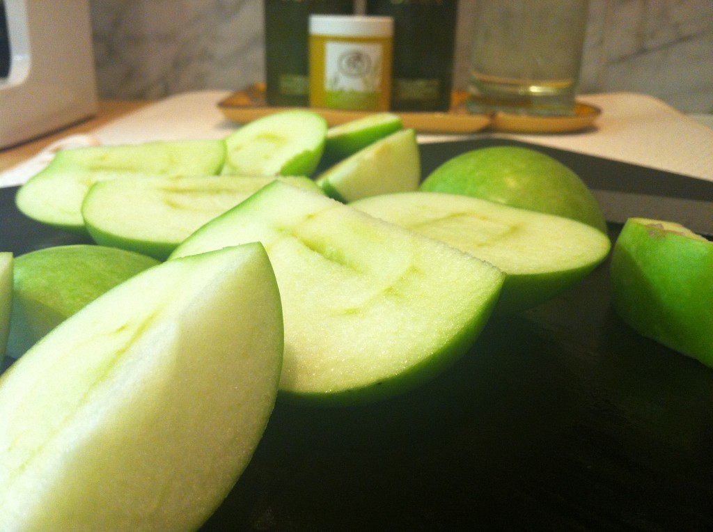 Green Apples Sliced