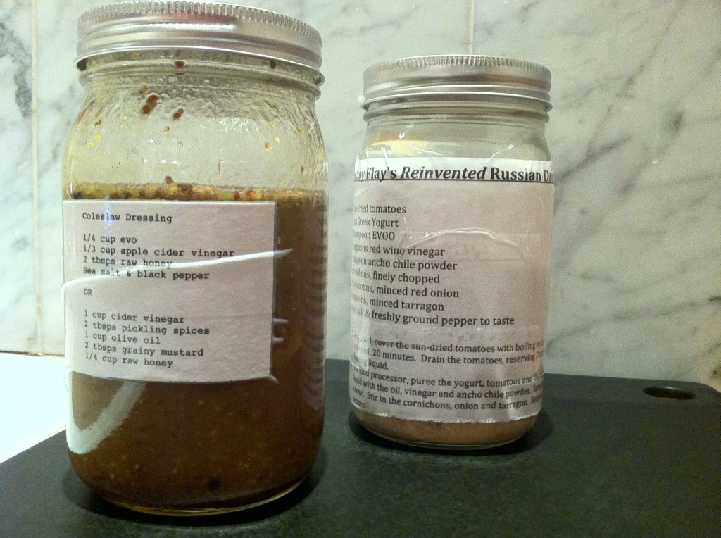 Dressing Jars