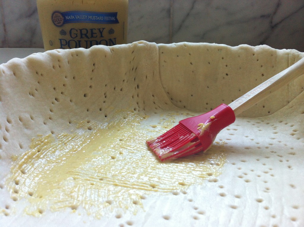 PP Dough Brushed with Dijonm
