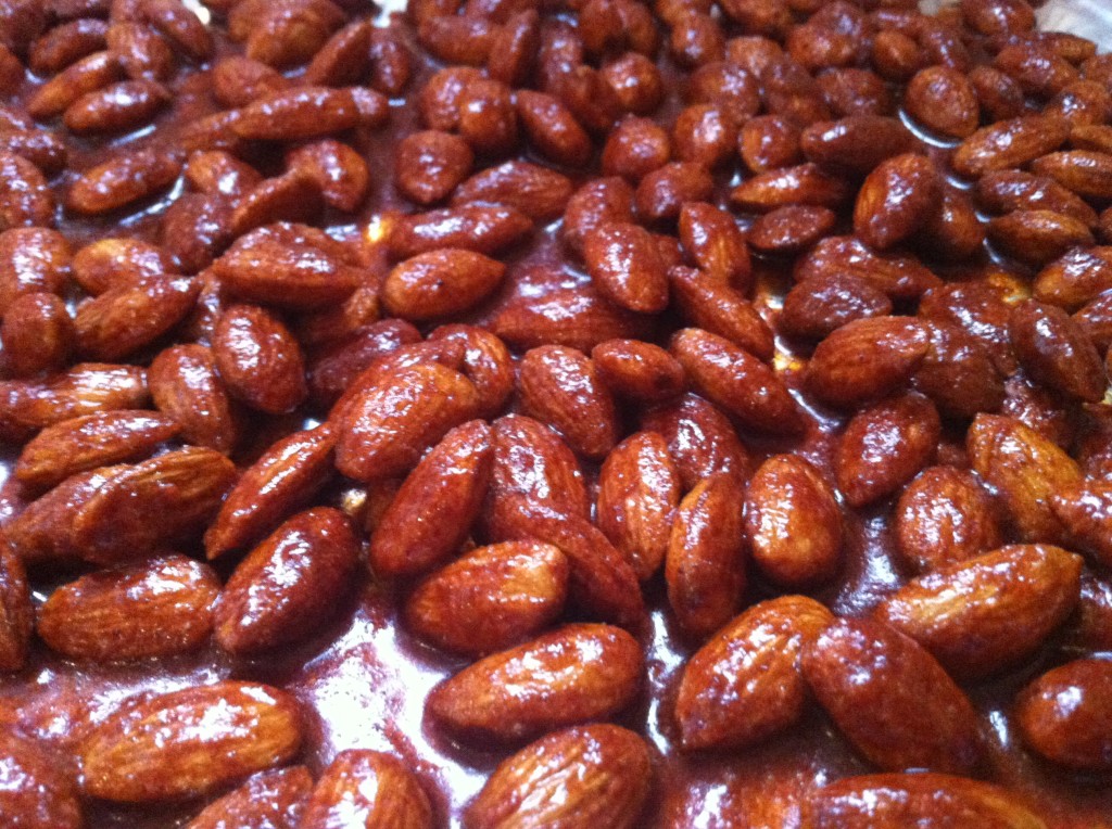 Almonds in Dressing