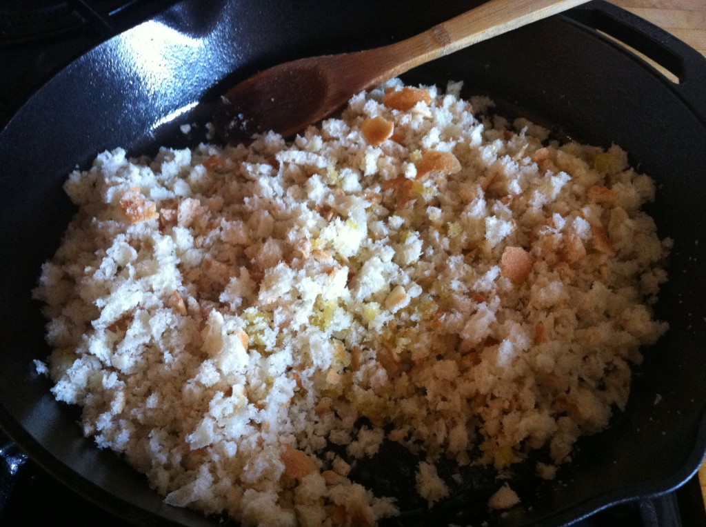 Breadcrumbs Toasting