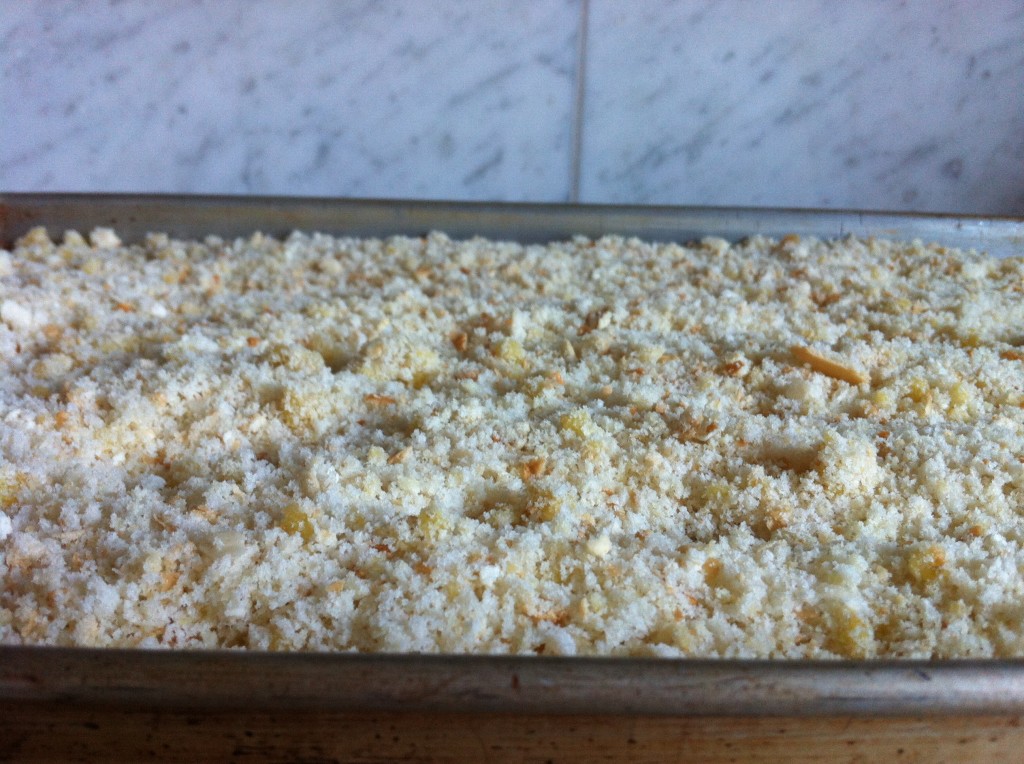 Breadcrumbs on Sheet