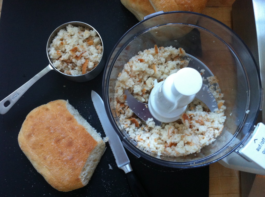 Breadcrumbs with Roll