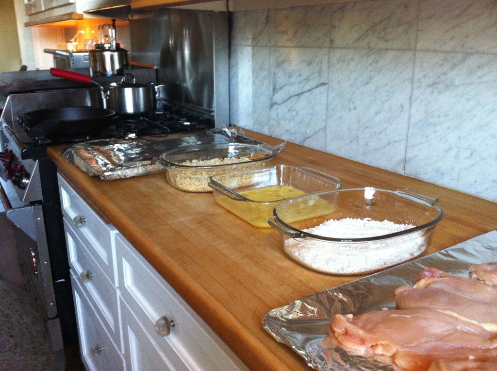 Chicken Breading Assembly line