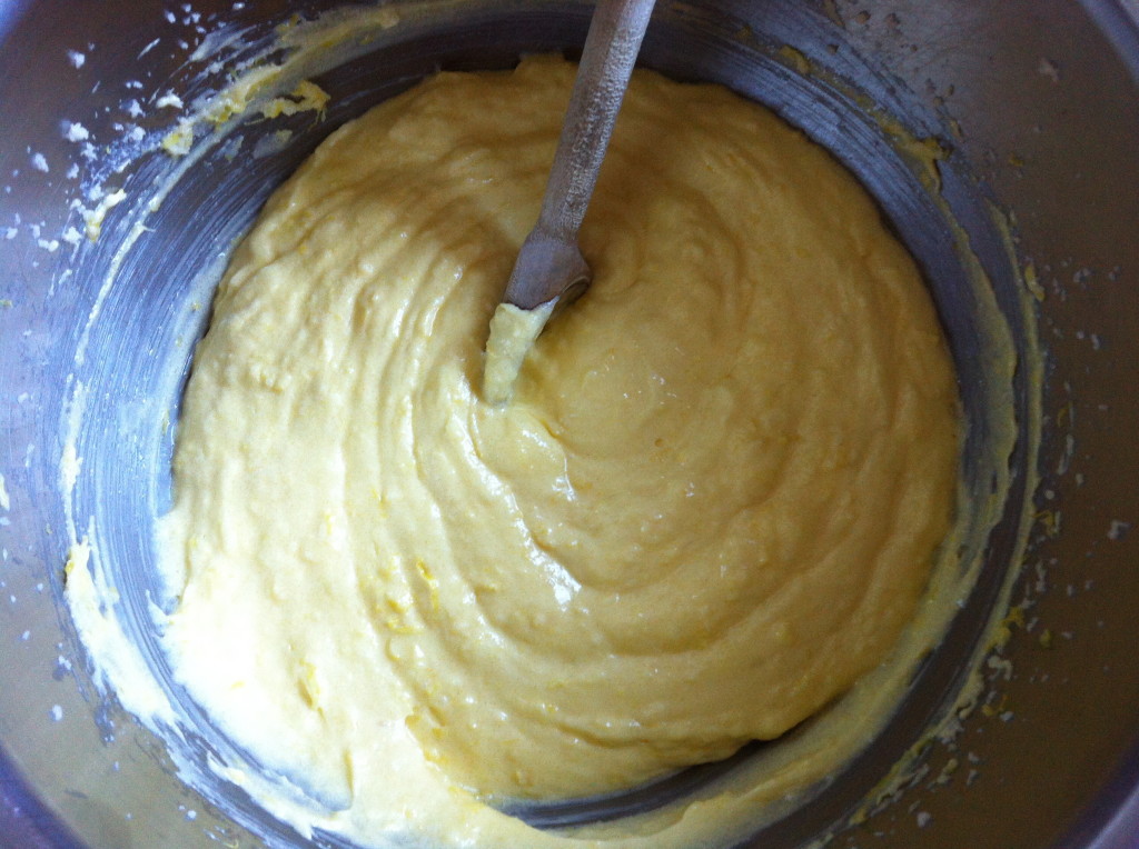 Lemon Cake Batter