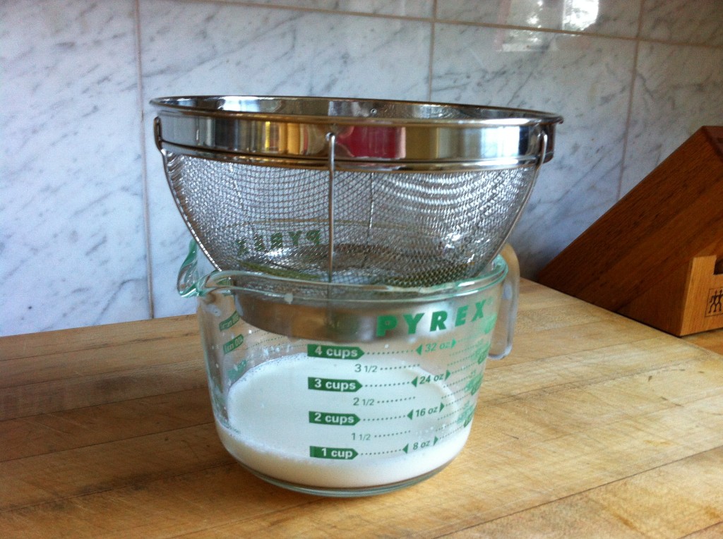 Milk Strained