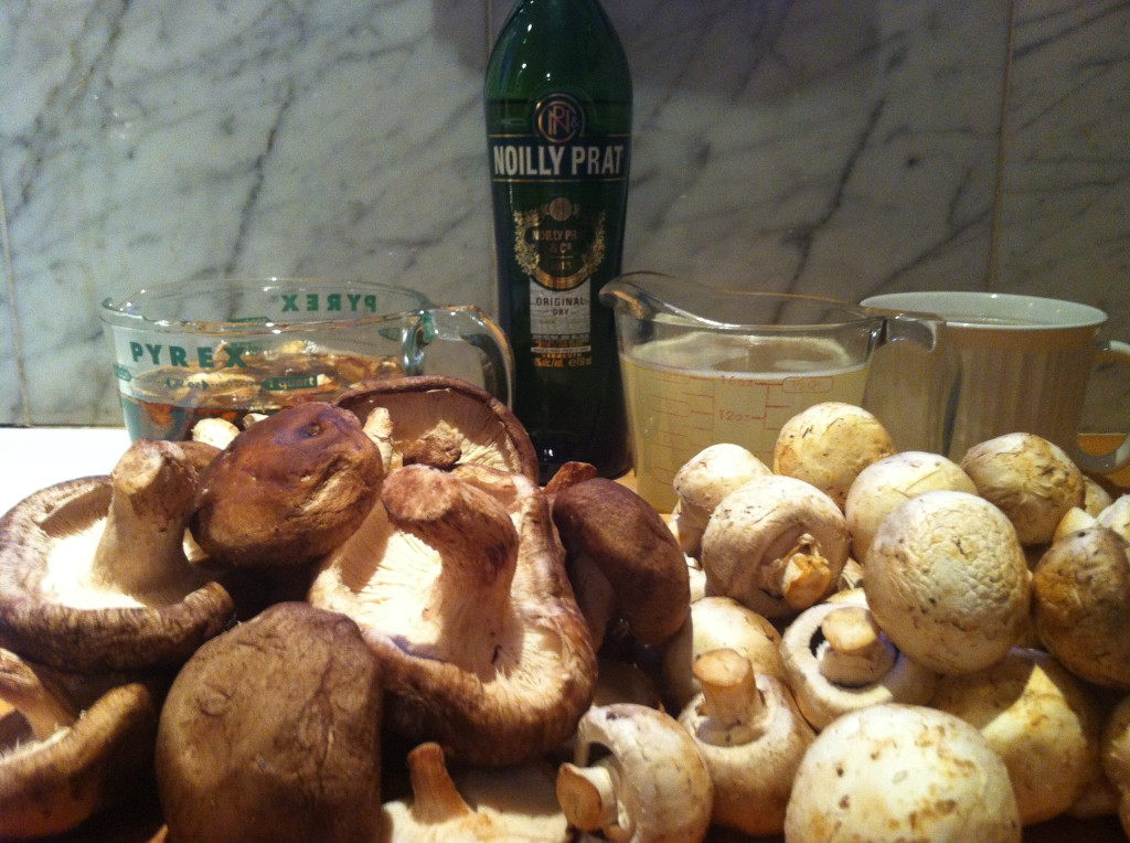 Mushrooms & Vermouth