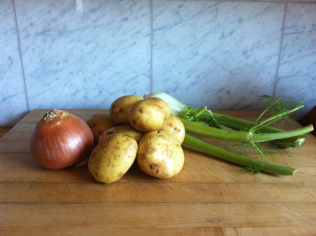 Onions Potatoes Fennel