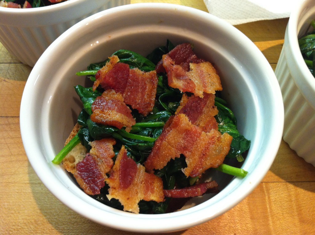 Ramekin Bacon