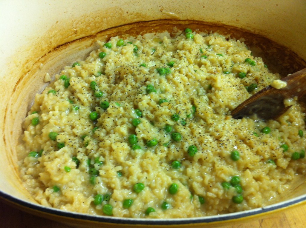 Risotto Parmesan & Peas