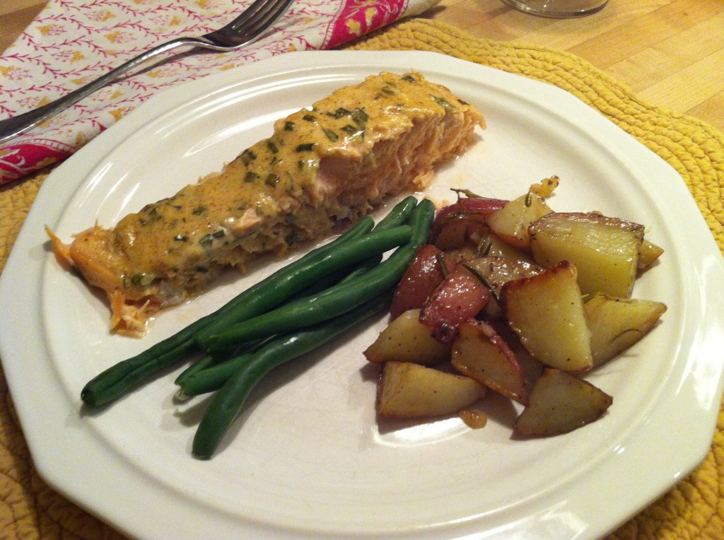 Salmon Potatoes Green Beans