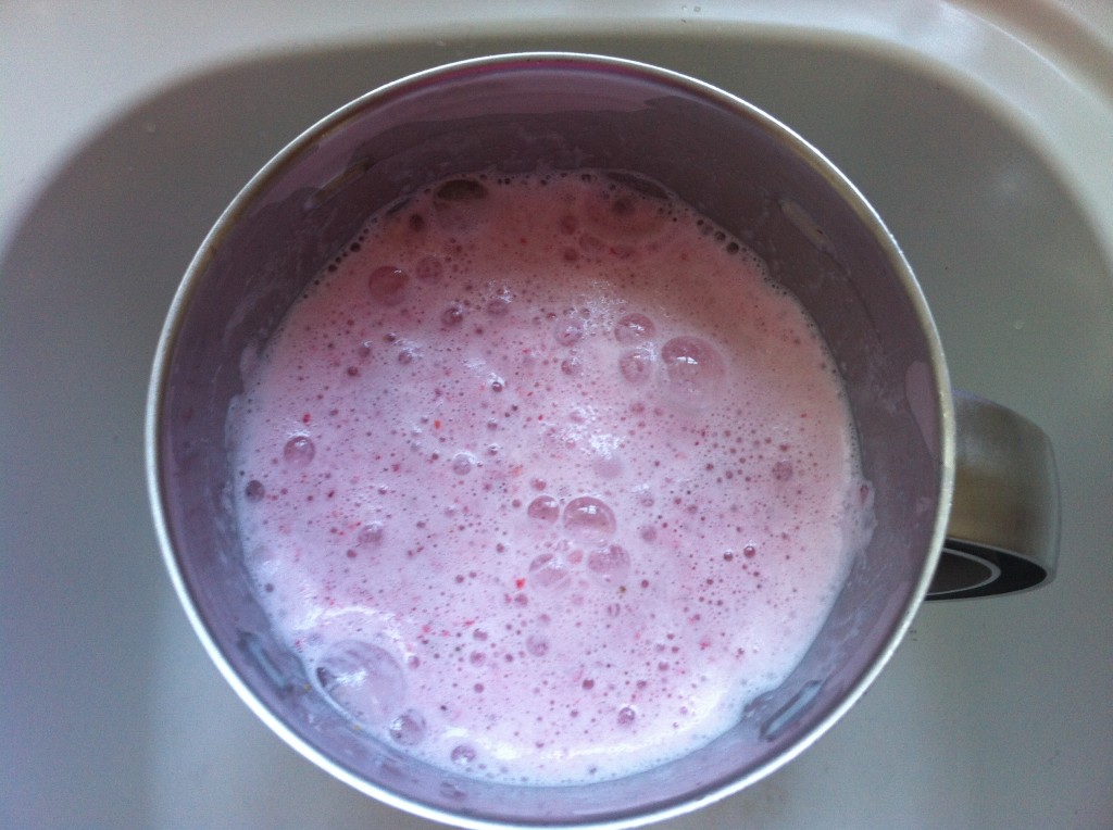 Stawberries & Milk Blended