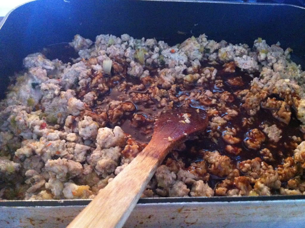 Stir Fry Simmer with Hoisin Sauce