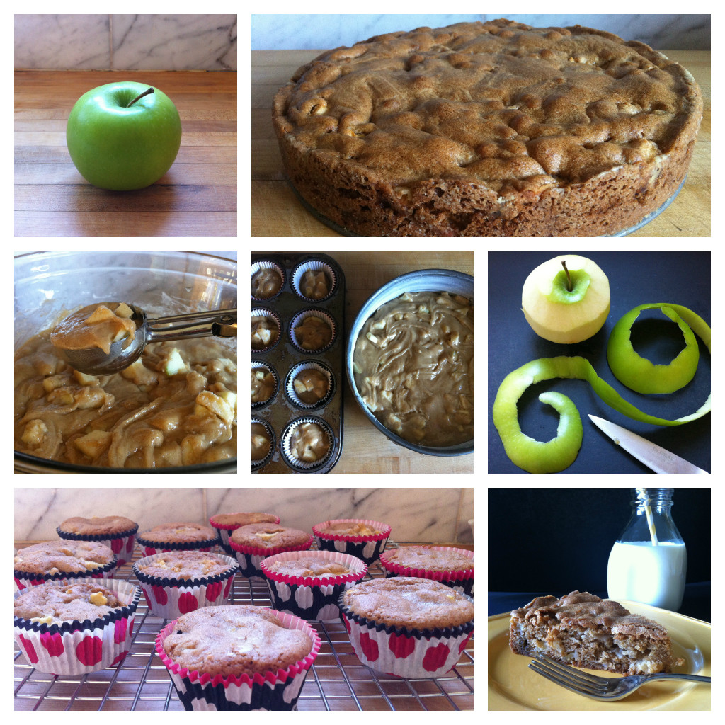 Apple Cake Collage