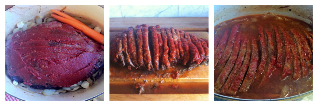 Brisket Roasted Collage