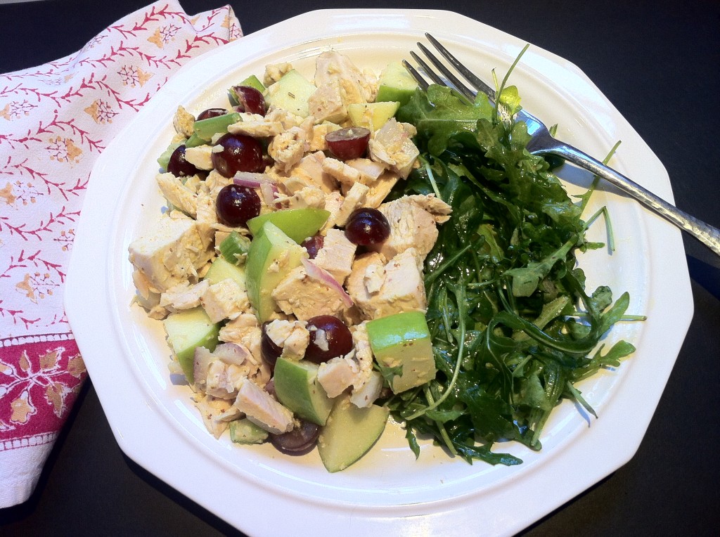 Ch Waldorf Salad & Greens