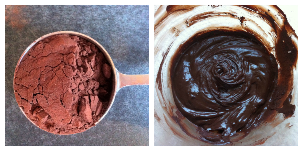 Cocoa Paste Collage