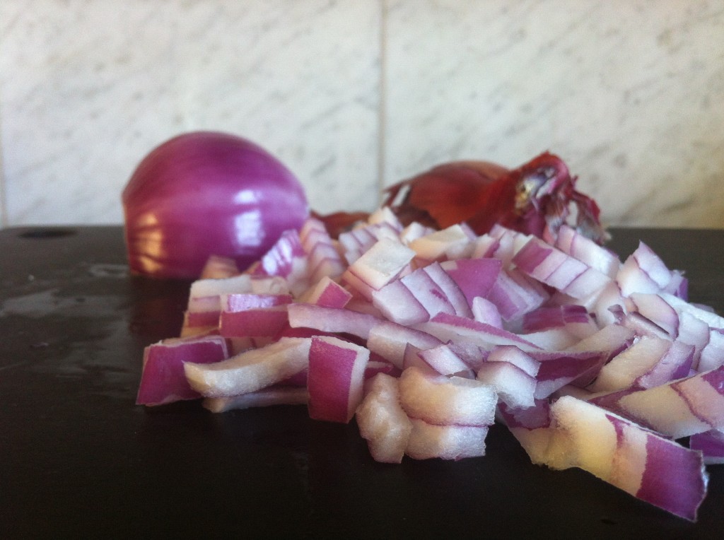 Onion Red Diced
