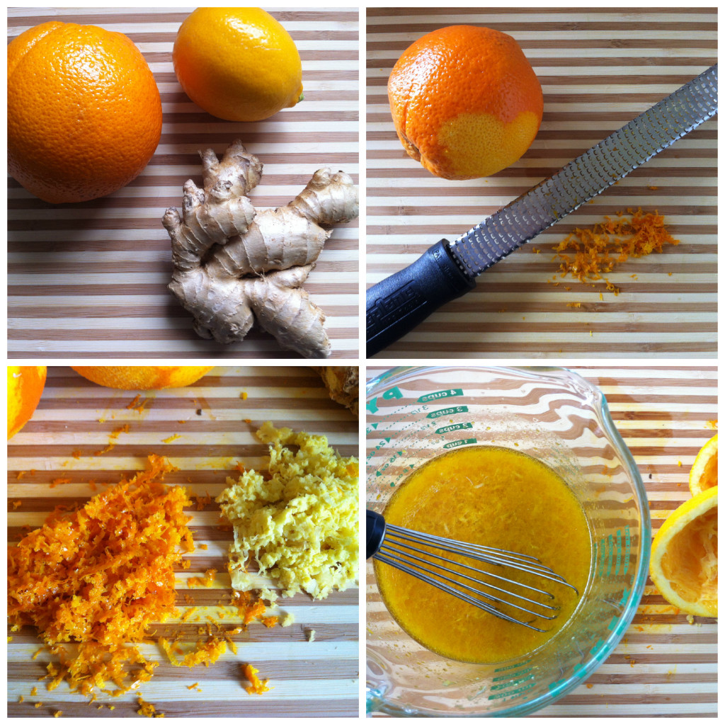 Citrus Dressing Collage