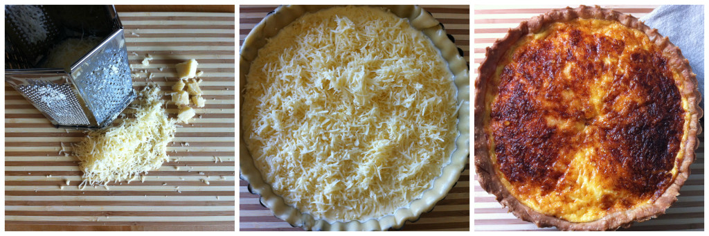 French Onion Tart Collage