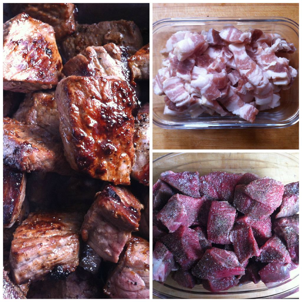 Ghoulash Meat Collage