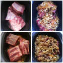Pork Rib Collage Collage