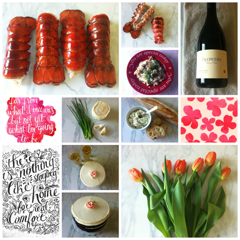 Birthday Dinner Collage