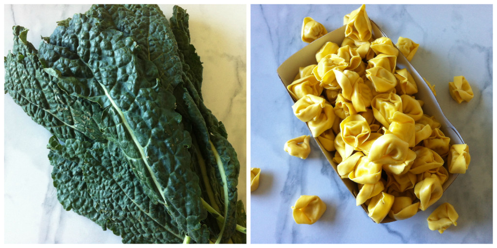 Kale Tortellini Collage