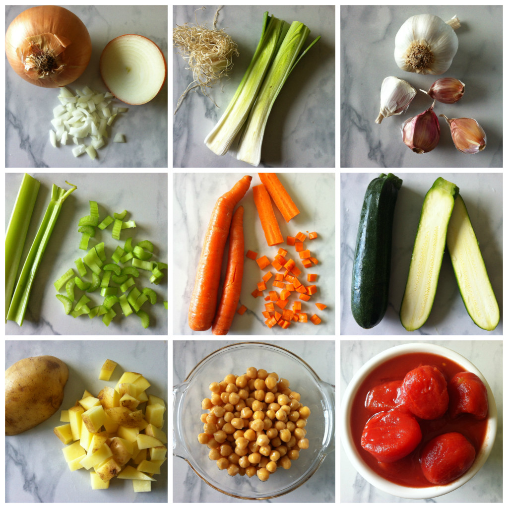 Minestrone Collage
