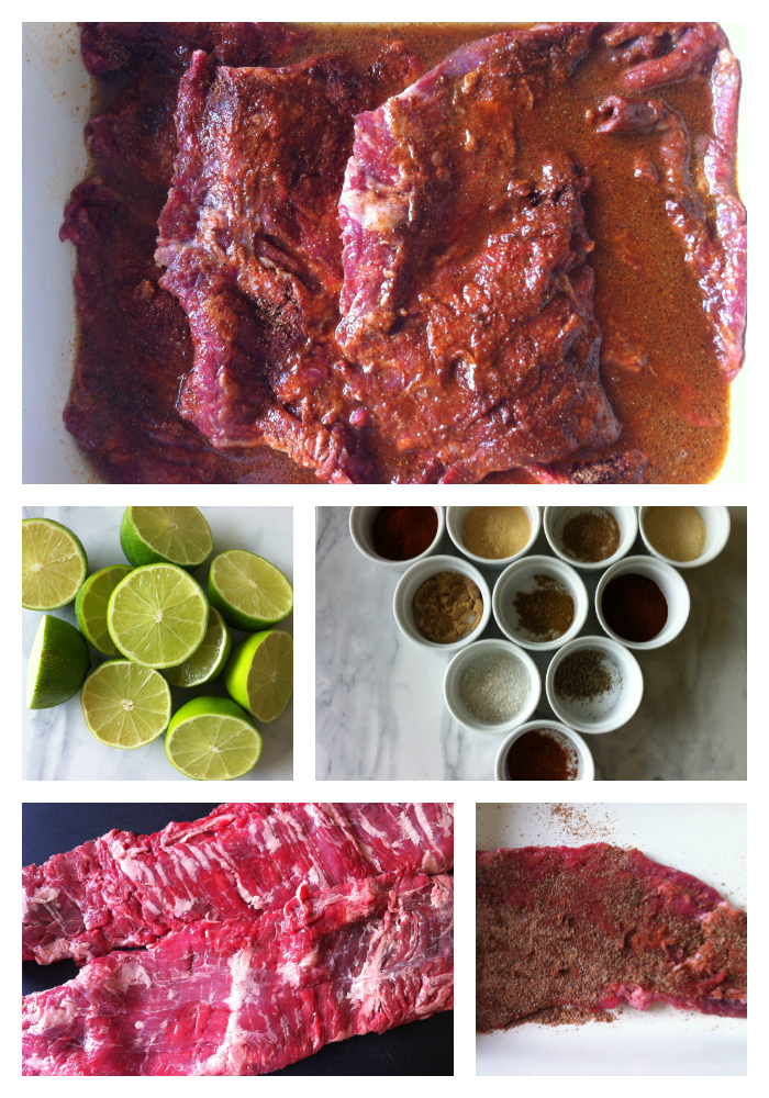 Skirt Steak Collage