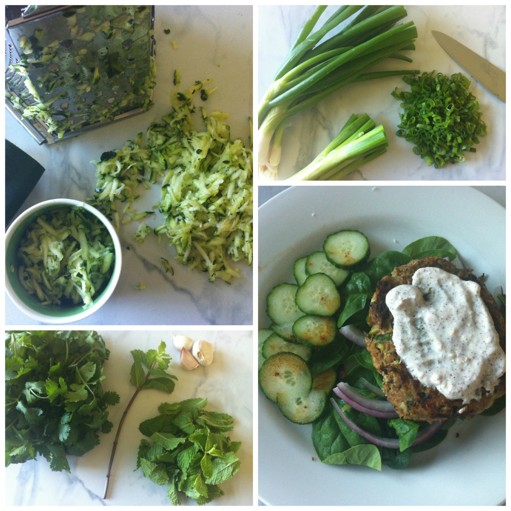 Turkey burger Collage