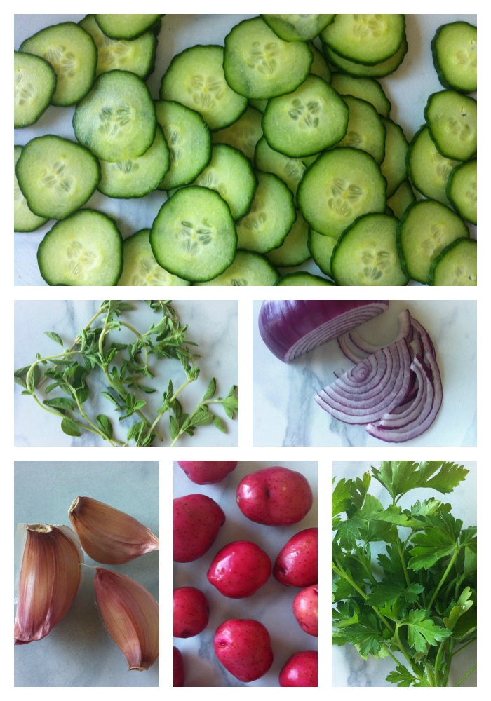 Salad Collage