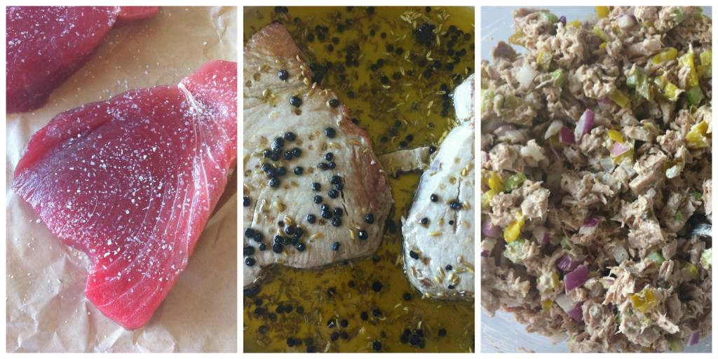 Tuna Salad Collage