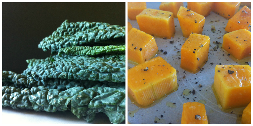 Kale Squash Collage