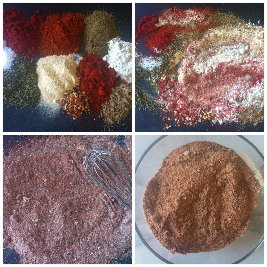 Taco Seasoning Collage Collage
