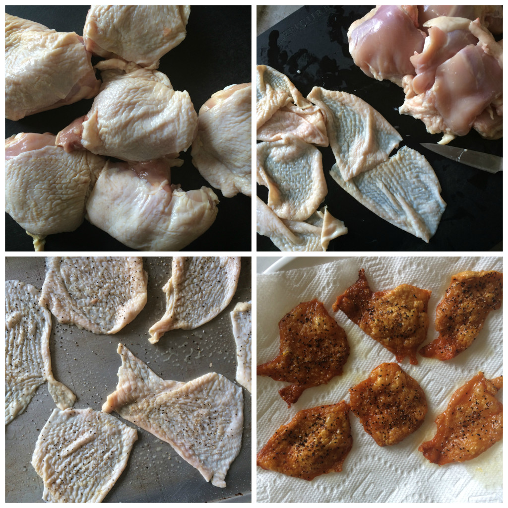 Chicken Skin Collage
